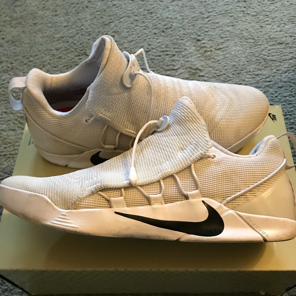 Nike Kobe AD NXT Basketball Shoes - White.